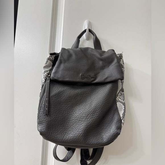 Jessica Simpson Handbags - Jessica Simpson Gray Backpack